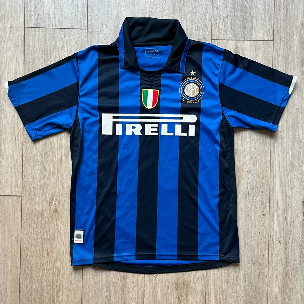 08’ Maniafutbol Inter Milan Soccer Shirt, Adriano